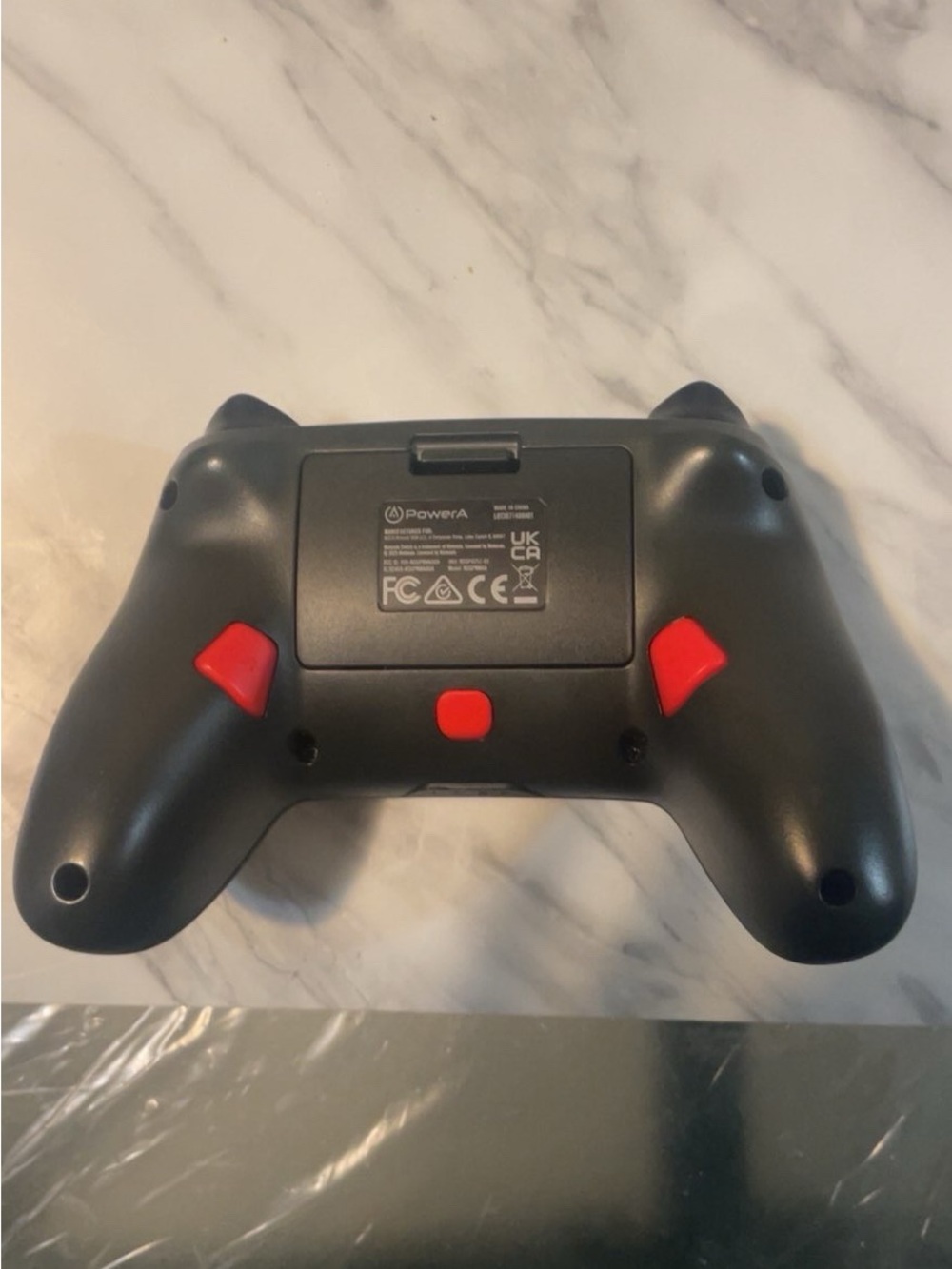 PowerA Wired Controller - Black with Red Accents